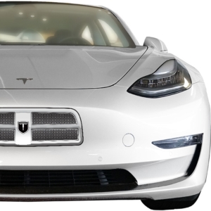 Model 3 Tesla Grille Dodge This Graphics White